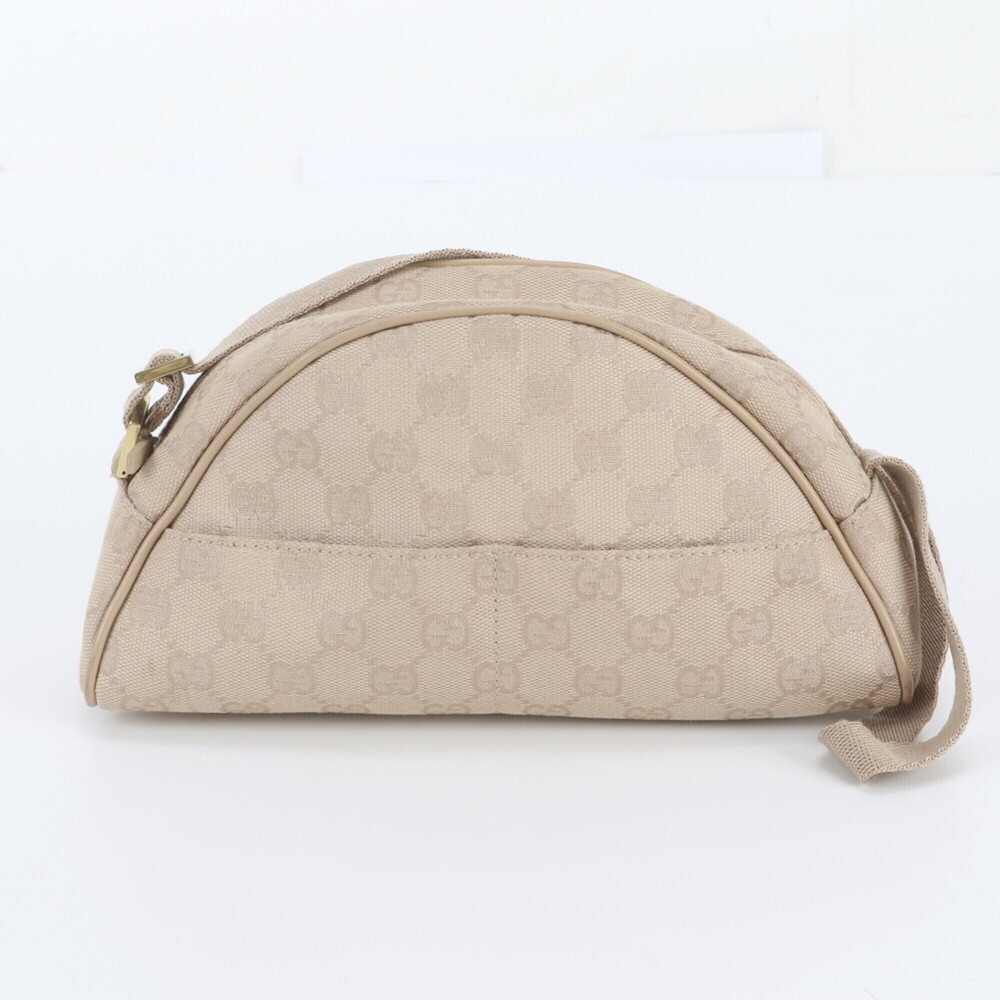 Gucci GG Canvas 90781 Leather Shoulder Bag, One-Shoulder Tote Handbag for Women